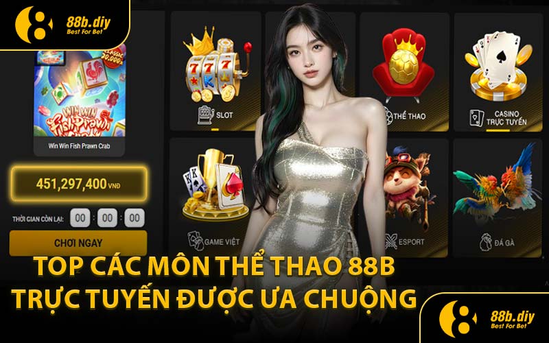 Top Các Môn Thể Thao 88B Trực Tuyến Được Ưa Chuộng 